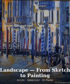 Homeschool Art Class: Landscape Painting Begins
