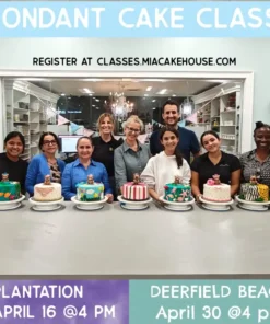 Cakes & Fondant Fundamentals Class