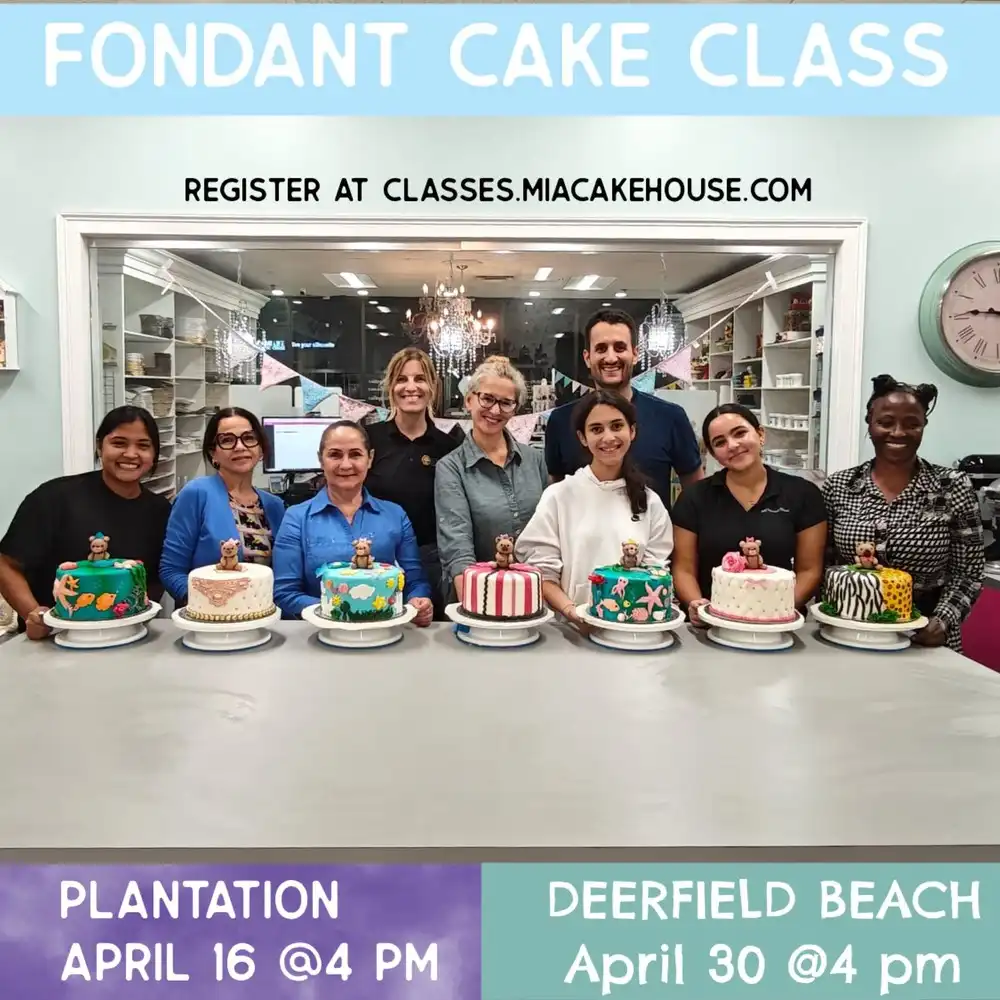 Cakes & Fondant Fundamentals Class