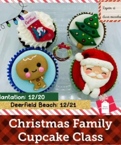 Christmas Family Cupcake Class