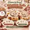 Cinnamon Rolls Class