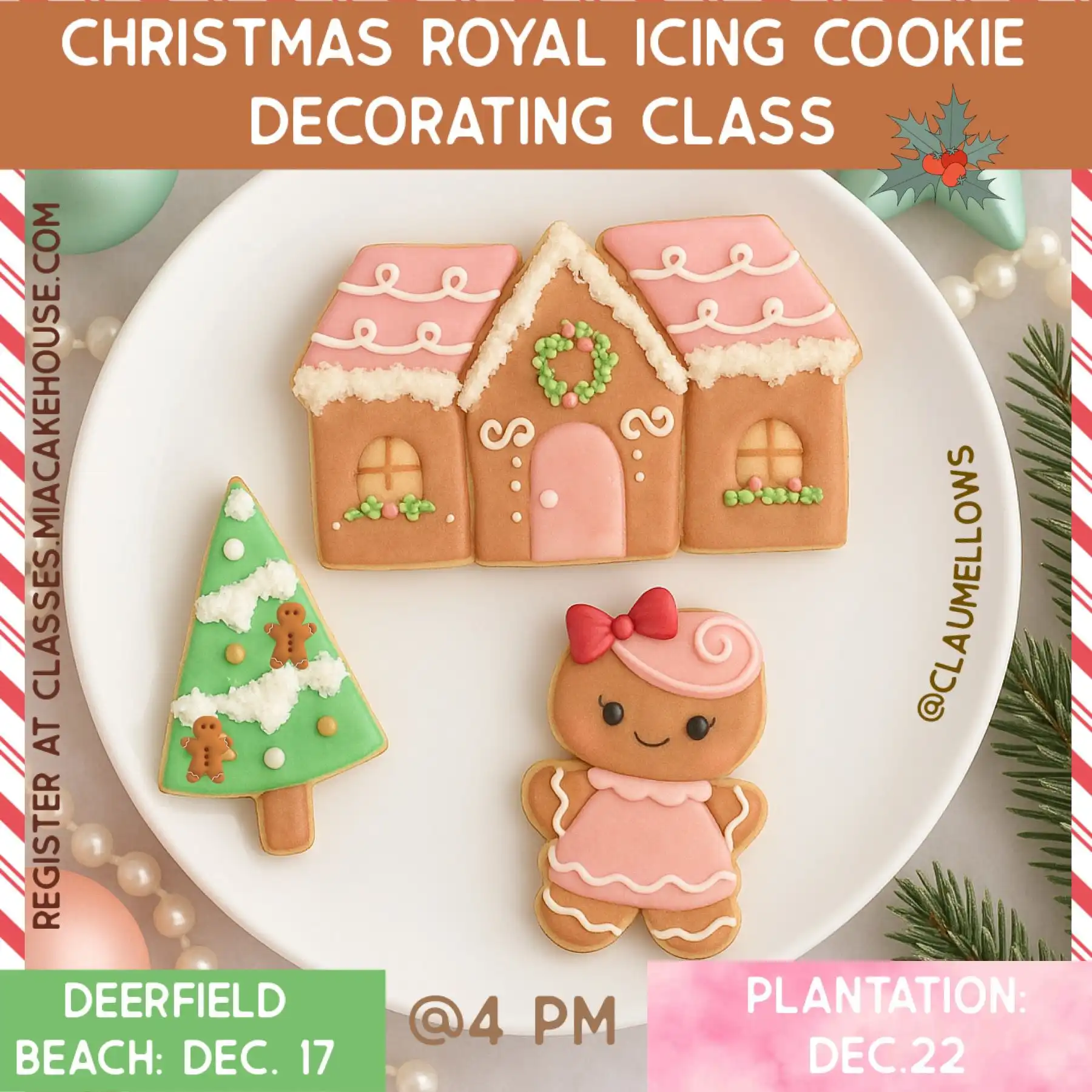 Plantation cookie class