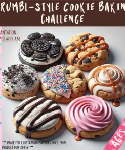 Crumbl-Style Cookie Baking Challenge