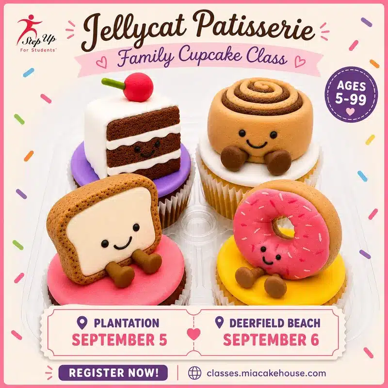 Jellycat Patisserie Family Cupcake Class