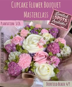 cupcake flower bouquet masterclass