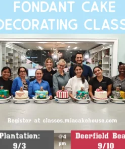 Cakes & Fondant Fundamentals Class