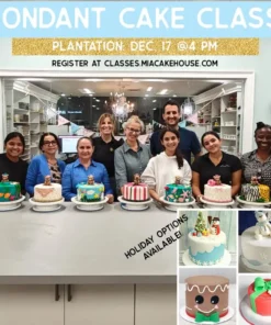 Cakes & Fondant Fundamentals Class
