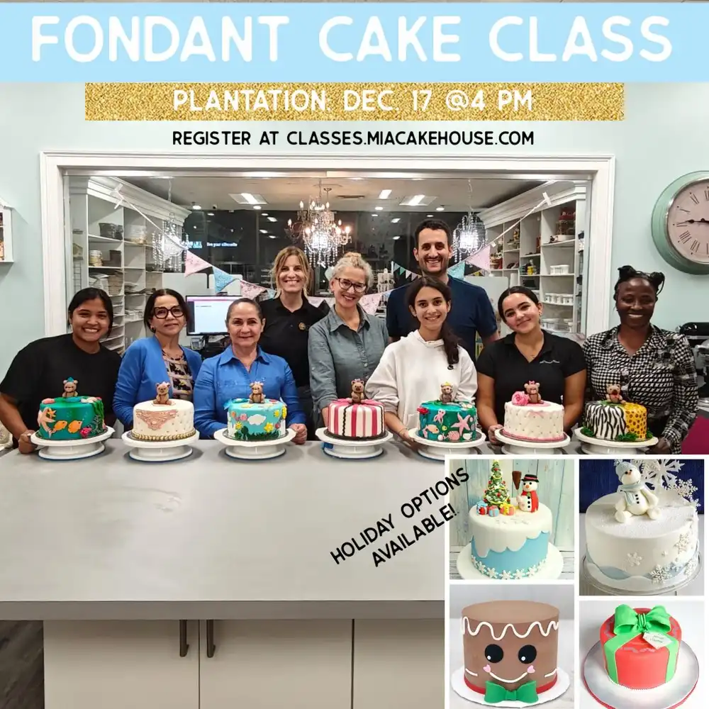 Cakes & Fondant Fundamentals Class