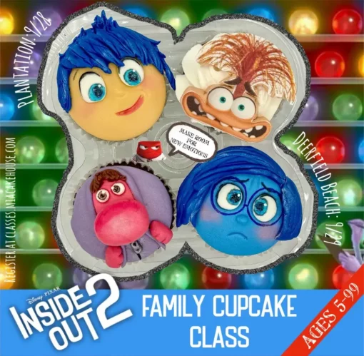 inside out cupcake class