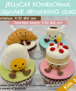 jELLyCAT Homeschool Cupcake Decorating Class