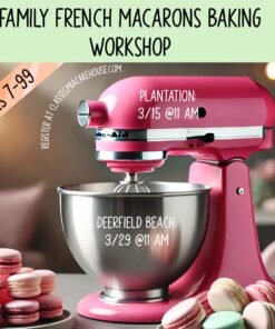 French Macarons and Filling Class