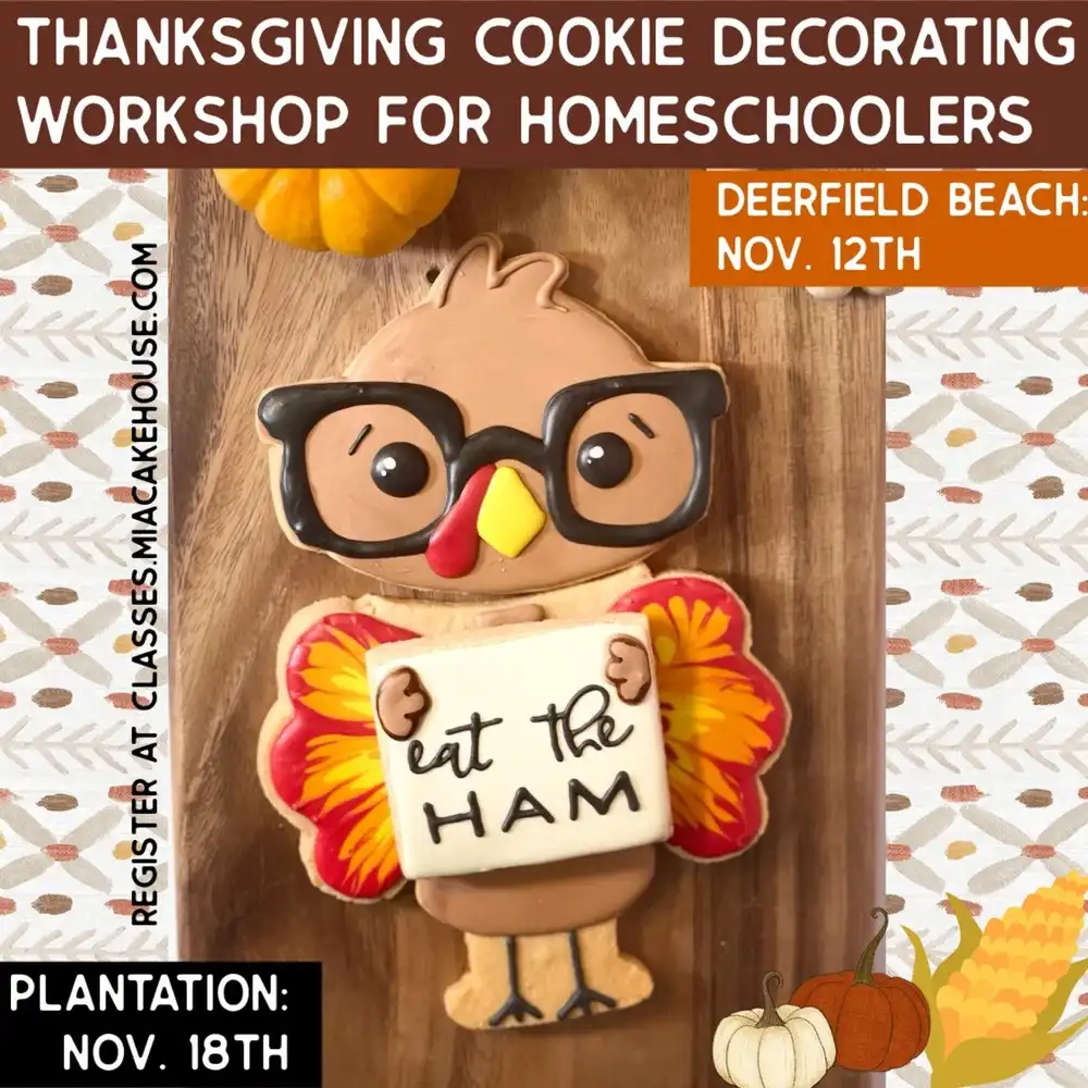 Thanksgiving cookie class